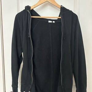 GAP Black Zip-Up Hoodie